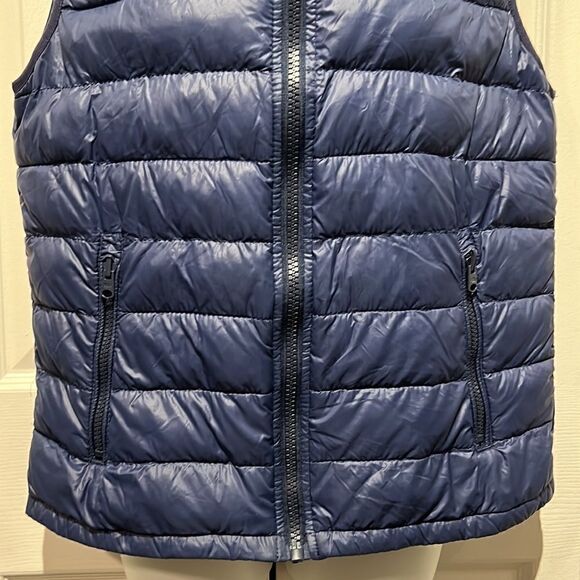 Buffalo David Bitton Unisex Blue 80% down, 20% poly filled Vest‎ Size S - Picture 3 of 10